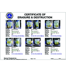 spacesaver certificate 230